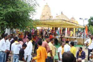 Temples Organize Special Religious Programs in Amravati